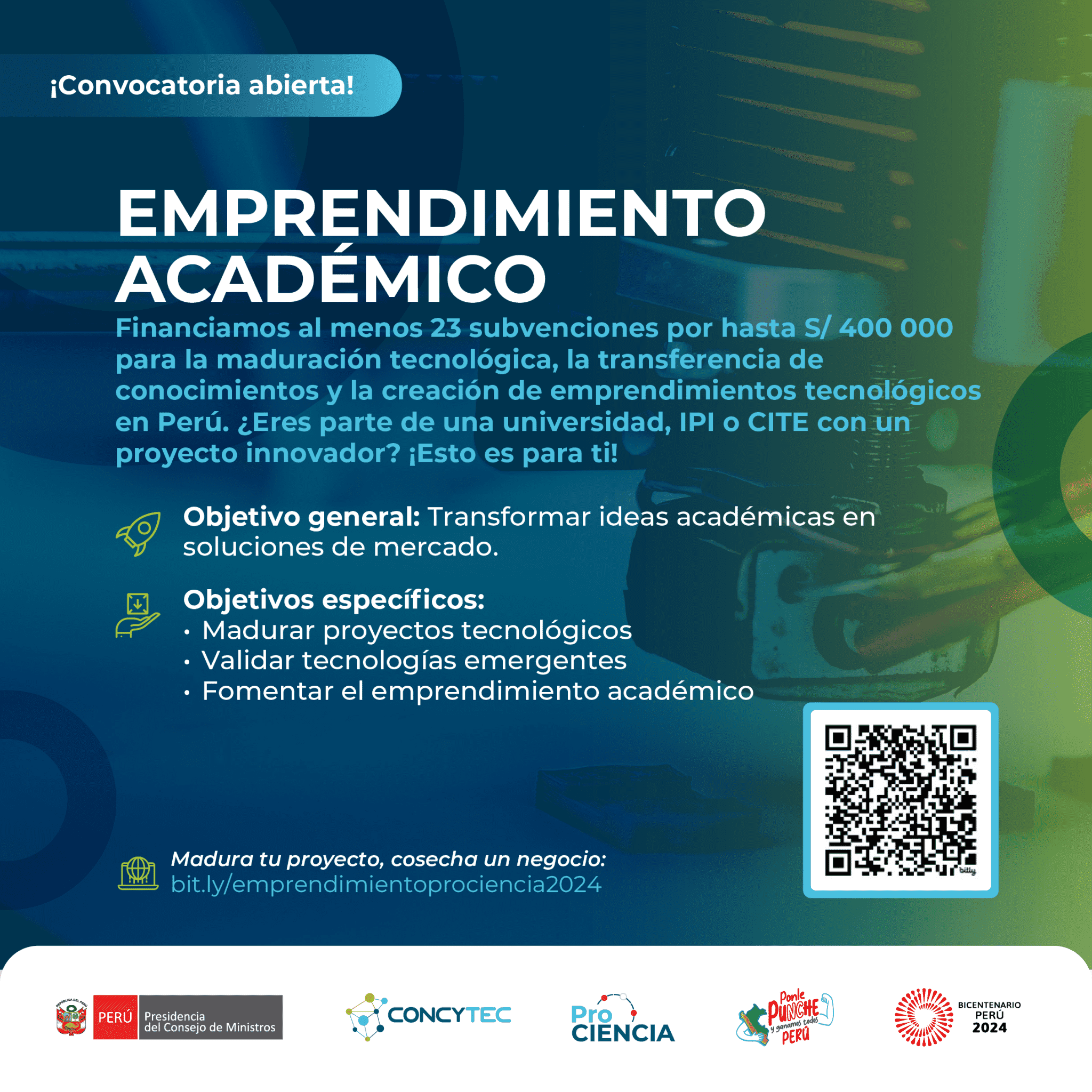 CONCYTEC IMPULSA LA CIENCIA PERUANA EN 2025 CON MÁS DE S/ 106 MILLONES ...